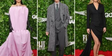 Rihanna, Jennifer Lawrence, Jacob Elordi and more A-listers dress to impress at the The 2025 Gotham Awards