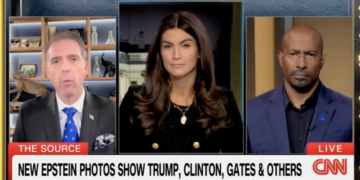 CNN Host Corners Jennings on Wild Spin of Epstein Photo Dump