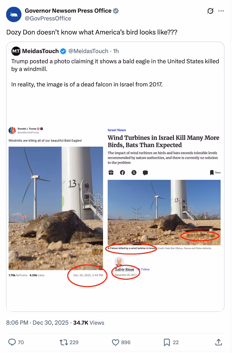 Newsom's team revived the term 