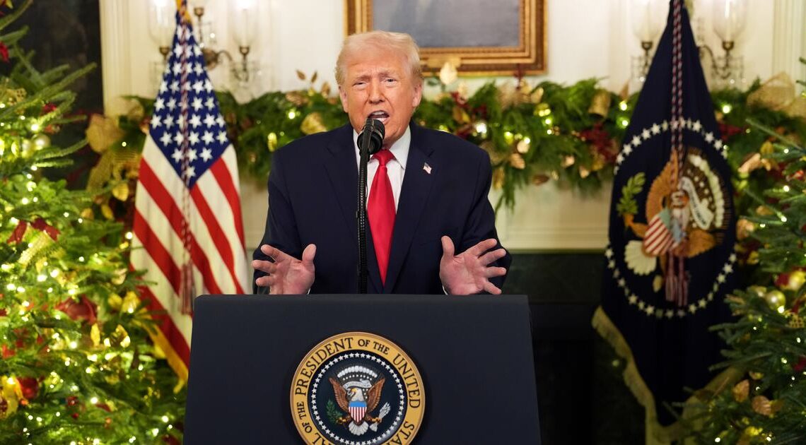 All the Crazy Claims in Trump’s Frenzied Primetime Address