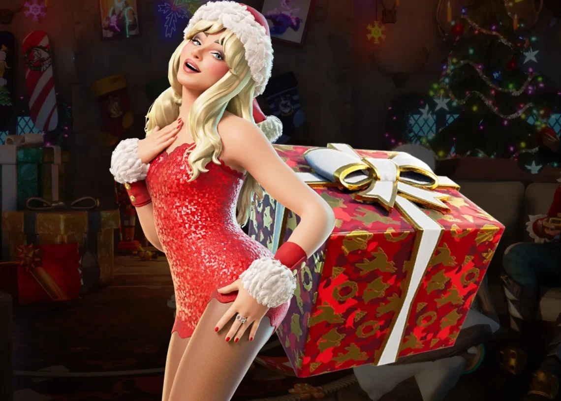 How to Get Sabrina Carpenter Christmas Skin in Fortnite – Santa ‘Brina Release Date, Price & Cosmetics