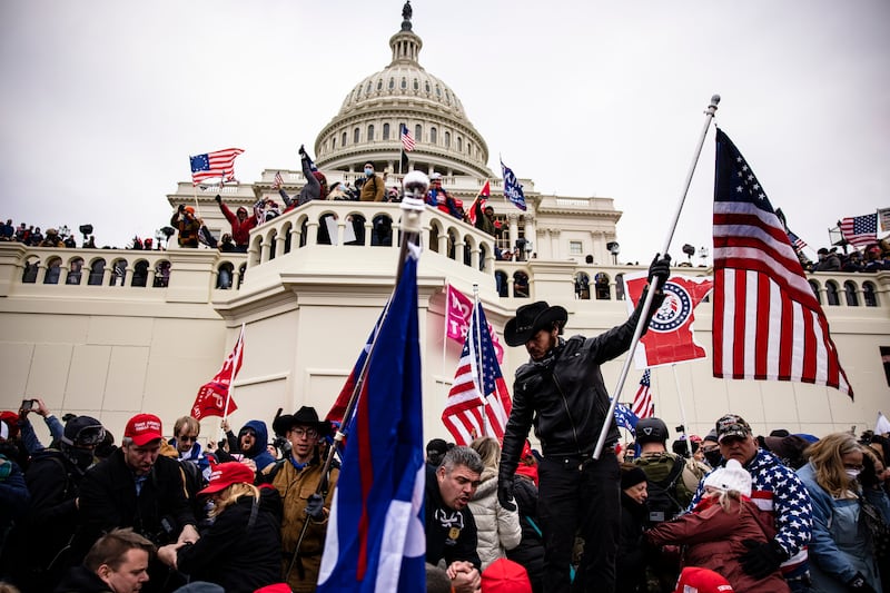 Pro-Trump supporters storm the U.S. Capitol