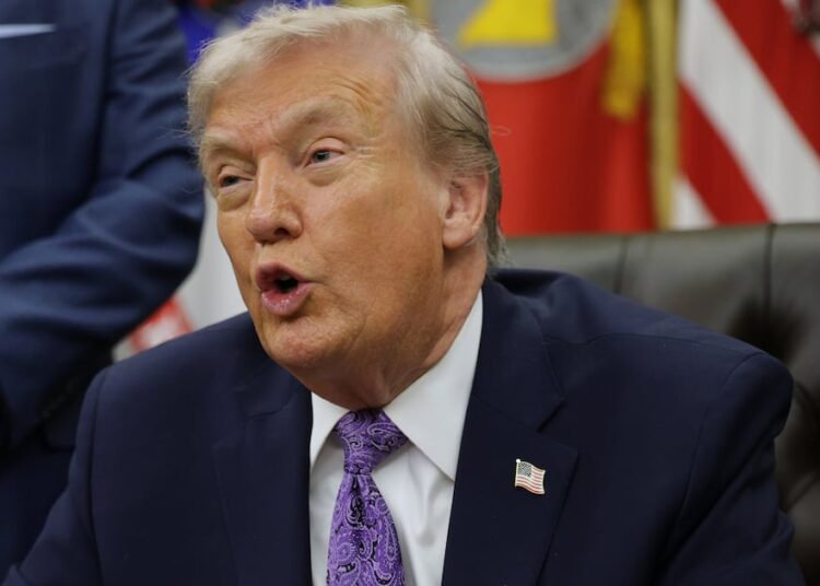 Trump Chastises ‘Aggressive’ Female Reporter for Trying to Ask a Question