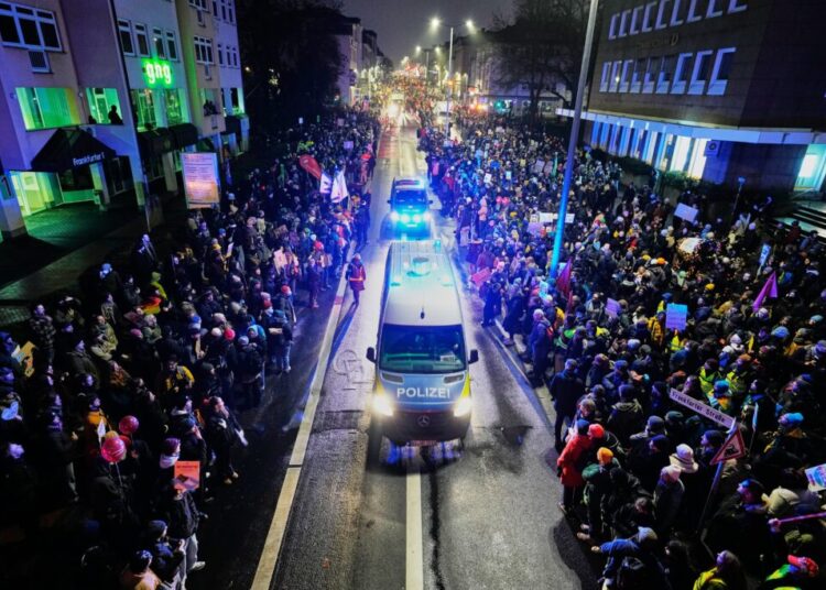 Can Germany stop extremism by banning a far-right party? Some want to try.