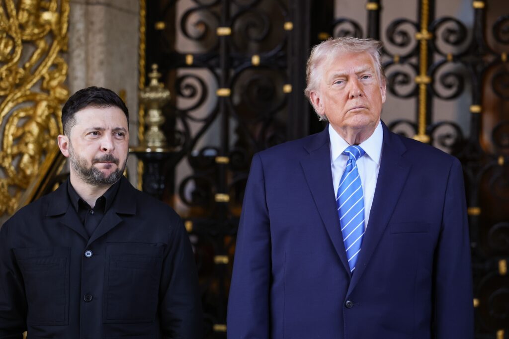 Trump and Zelensky talk peace while Putin wages war