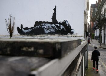 Banksy unveils poignant new mural in London ahead of Christmas