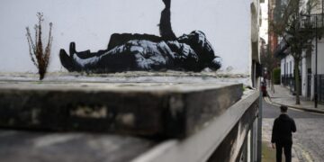 Banksy unveils poignant new mural in London ahead of Christmas