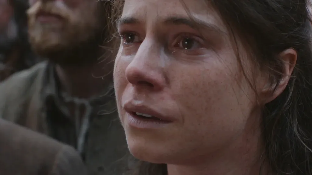 Jessie Buckley in “Hamnet” (Focus Features)