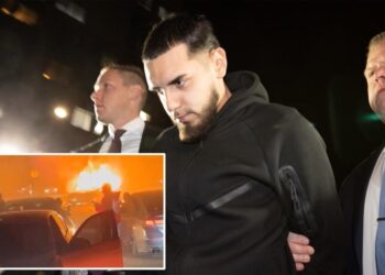 19-year-old arrested for role in shocking mob beating of couple at fiery NYC car meet-up