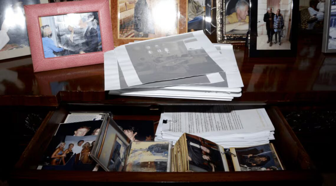 DOJ Reposts Trump Epstein Files Pic After Being Caught Pulling It