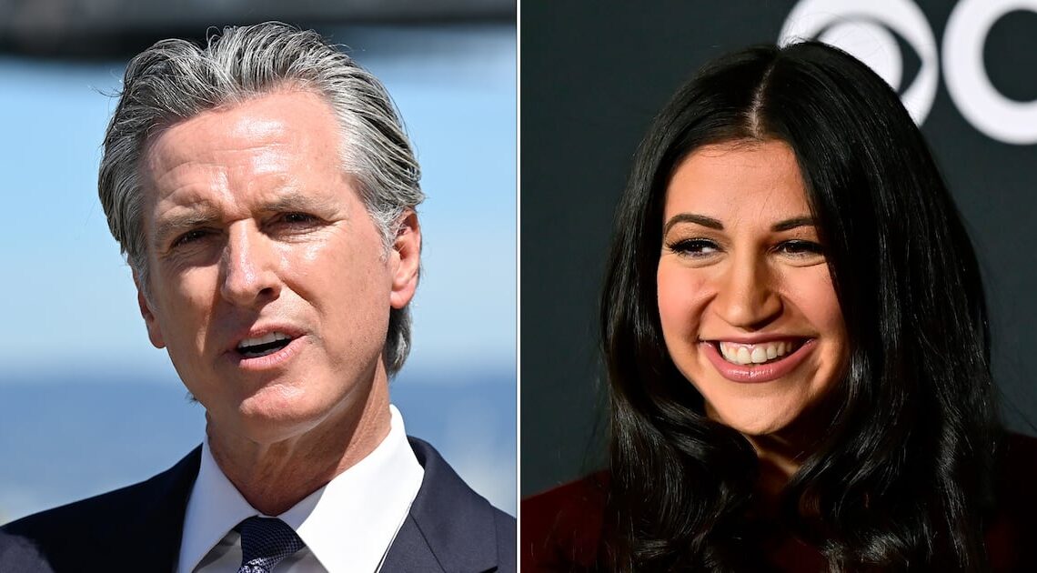 Stephen Miller’s ‘Radical’ Wife Sharpens Knives for Gavin Newsom