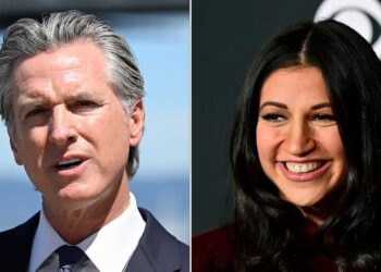 Stephen Miller’s ‘Radical’ Wife Sharpens Knives for Gavin Newsom