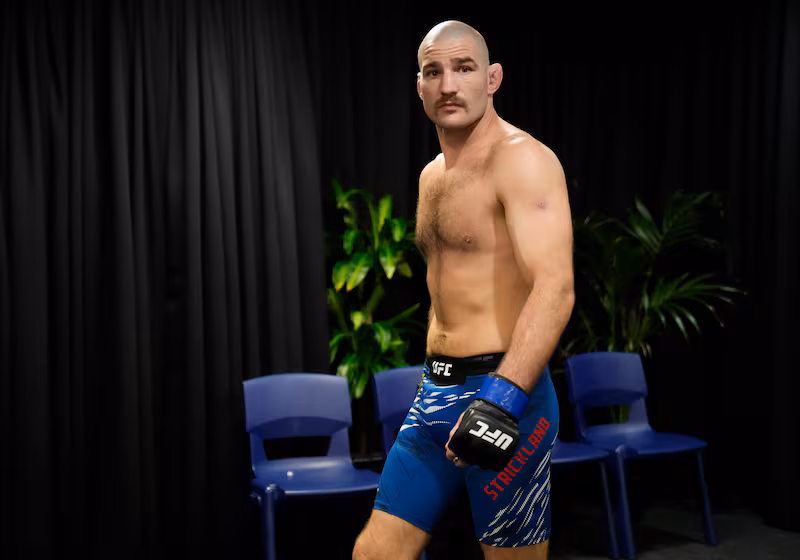 Strickland said he wanted fans to be at the fight.