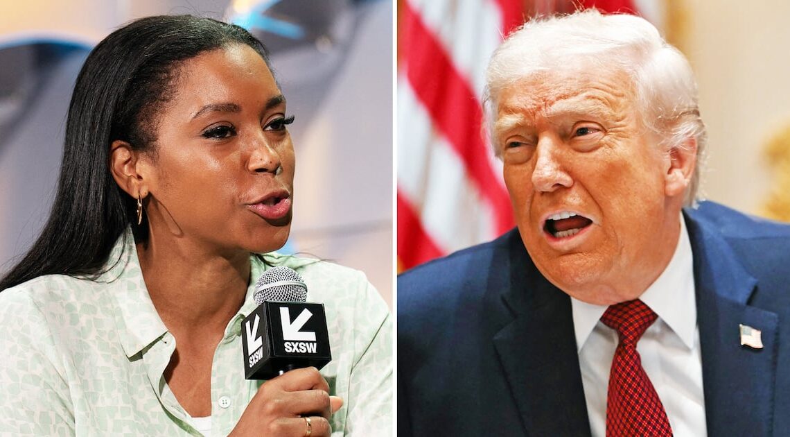 Sleepy Trump, 79, Unleashes Grumpy Attack on Female Reporter