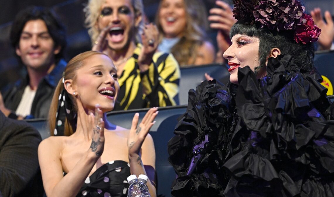 Guy Who Rushed Ariana Grande at ‘Wicked’ Premiere Gets Escorted From Lady Gaga Concert