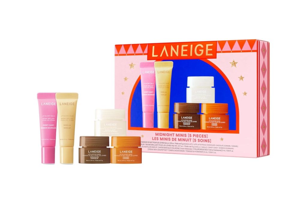 A gift set of LANEIGE Lip products.