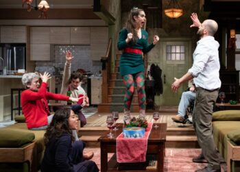 A holiday comedy that becomes almost a psychodrama