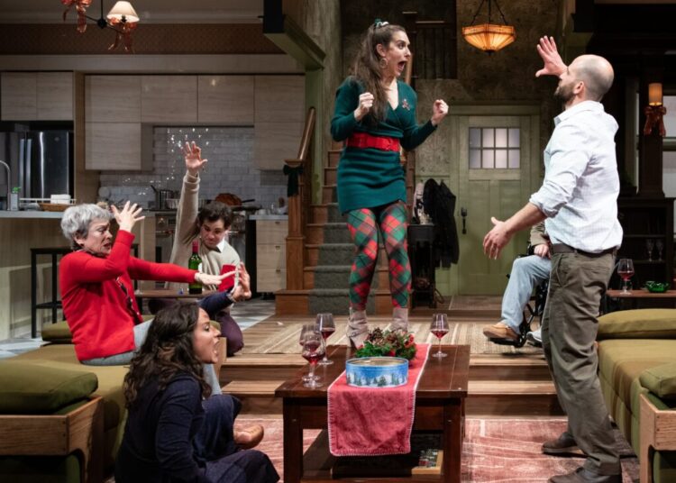 A holiday comedy that becomes almost a psychodrama