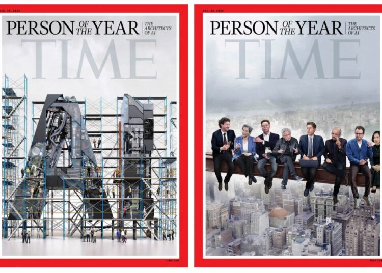 Time names ‘The Architects of AI’ Person of the Year