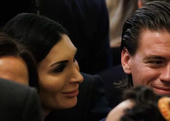 Laura Loomer Debuts Mystery Fiancé at White House Event