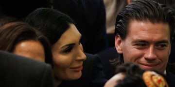 Laura Loomer Debuts Mystery Fiancé at White House Event