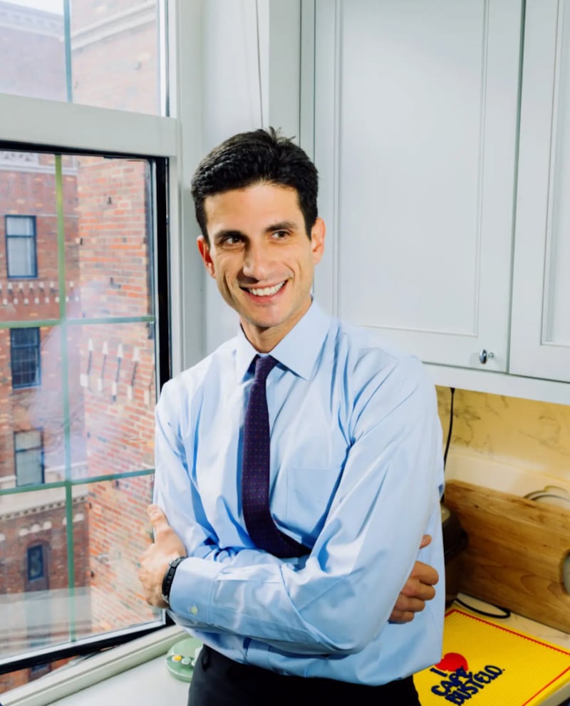 Schlossberg, 32, is running to replace retiring Rep. Jerry Nadler in New York's 12 congressional district, which is all in Manhattan.