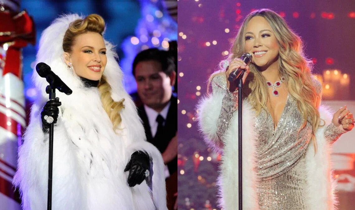 Kylie Minogue Has the No. 1 Holiday Song in the U.K., While Mariah Carey Still Reigns in the U.S.