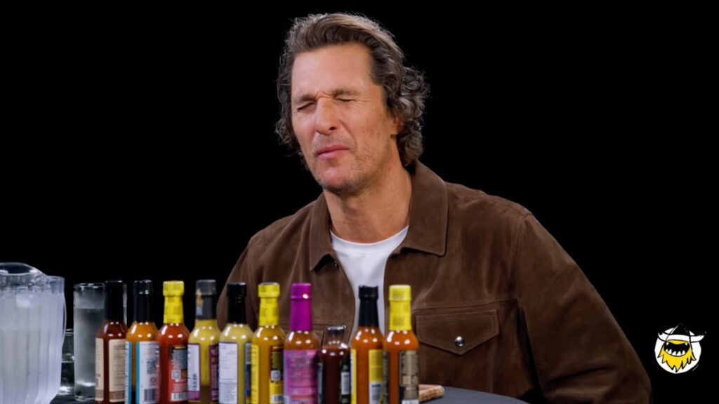 Matthew McConaughey Admits His ‘Reign of Fire’ On-Set Injury Was Kind of His Fault: ‘I Should’ve Said Cut’ | Video