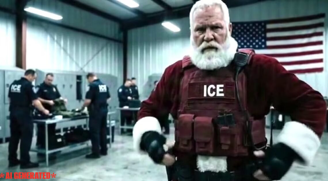 DHS Gives Santa ICE Makeover in Deranged Christmas Video