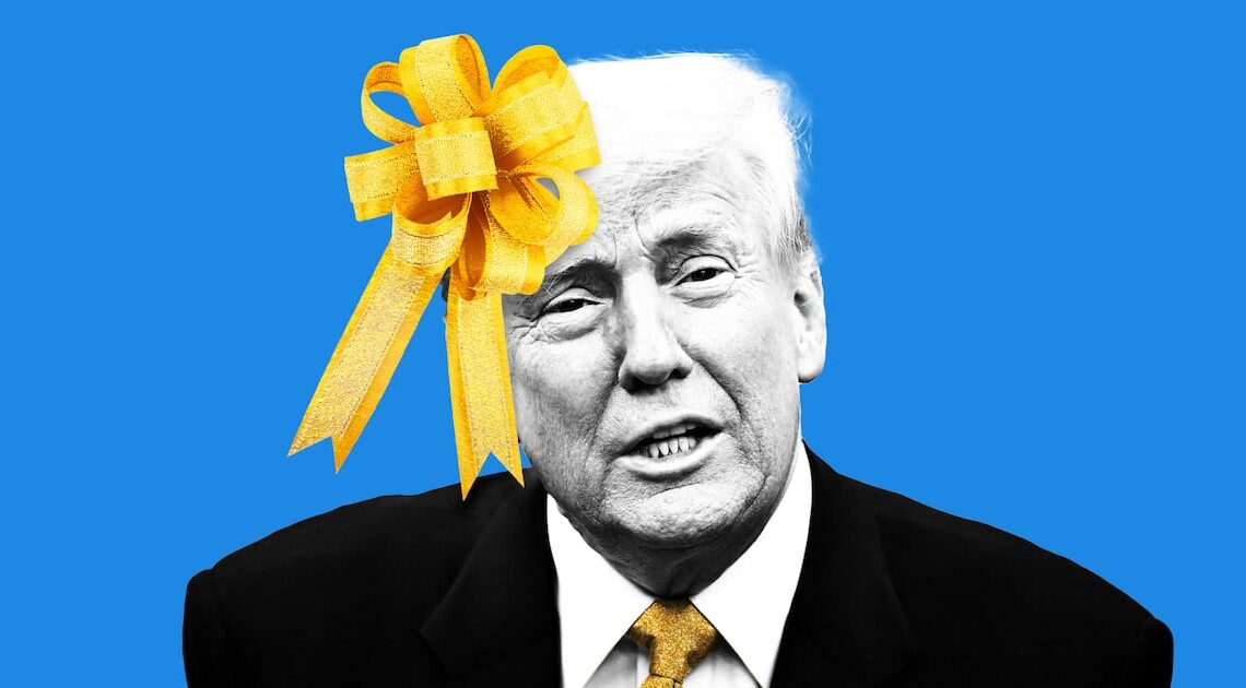 White House Lawyer Says Trump’s Gold Gifts Look Like a ‘Bribe’