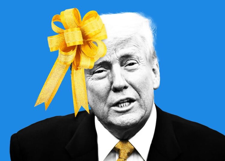 White House Lawyer Says Trump’s Gold Gifts Look Like a ‘Bribe’