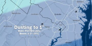 D.C. may see its first accumulating snow of the season Friday. What to expect.