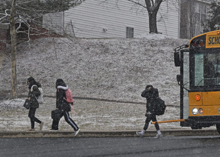 Wintry mix could delay schools in D.C.’s northern and western suburbs Tuesday