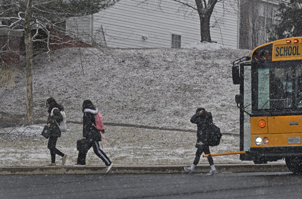 Wintry mix could delay schools in D.C.’s northern and western suburbs Tuesday