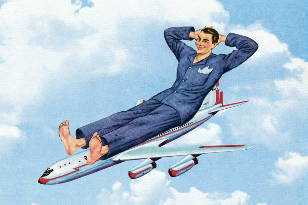 Wearing pajamas to the airport is now a political statement