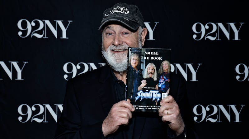 Rob Reiner discusses the story of "Spinal Tap" at 92NY on September 15, 2025 in New York City.