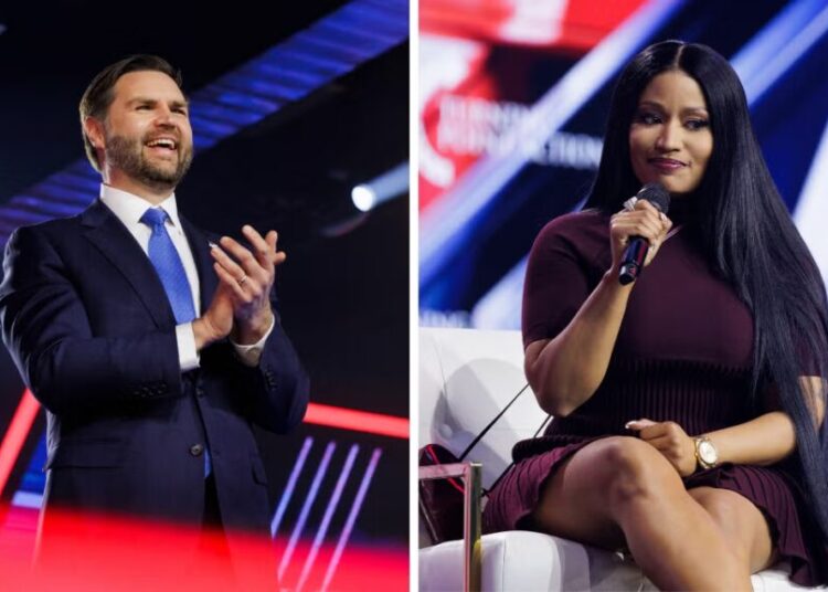JD Vance Praises Nicki Minaj for ‘Profound’ Turning Point USA Commentary After ‘Assassin’ Gaffe