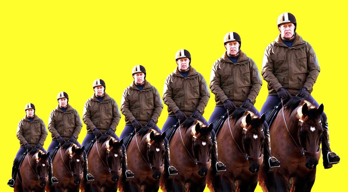 Ousted Andrew Goes Horse Riding as Royals Celebrate Christmas Without Him