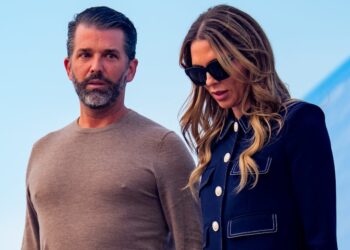 Don Jr. Reveals Engagement to New Girlfriend in Awkward Speech