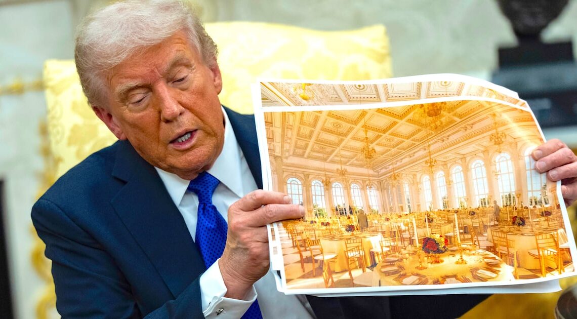 Trump Admits Ballroom Is Already Massively Over Budget