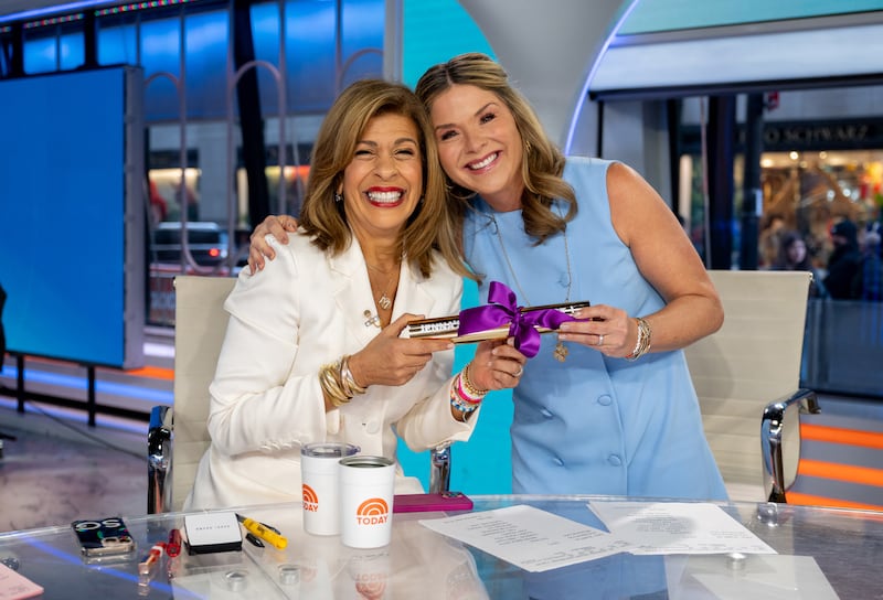 Hoda Kotb and Jenna Bush Hager