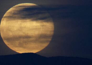Look up tonight to see the year’s final supermoon