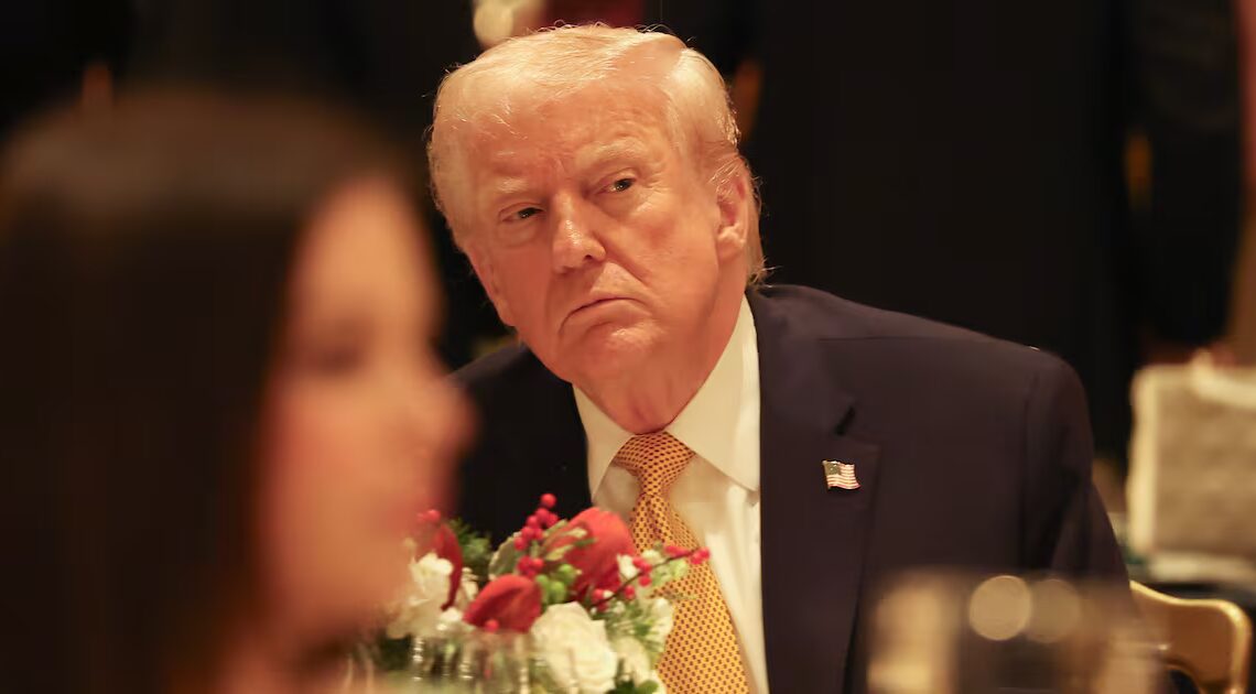 Lonely Trump, 79, Endures Awkward Christmas Eve Dinner