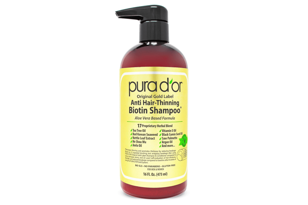 PURA D'OR Anti Hair-Thinning Biotin Shampoo
