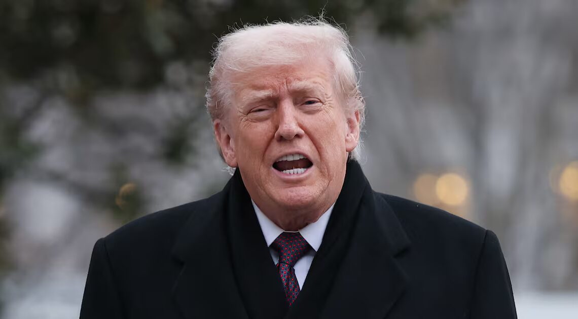 Trump Posts Deranged Rant Minutes After Dignified Transfer