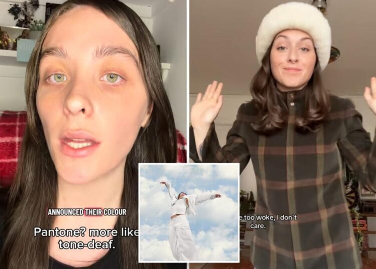 Woke white women melt down over Pantone’s ‘racist’ color of the year: ‘It’s giving Sydney Sweeney’