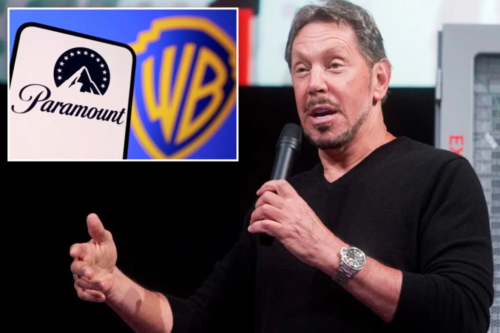 Paramount amends Warner Discovery bid with Larry Ellison personal guarantee