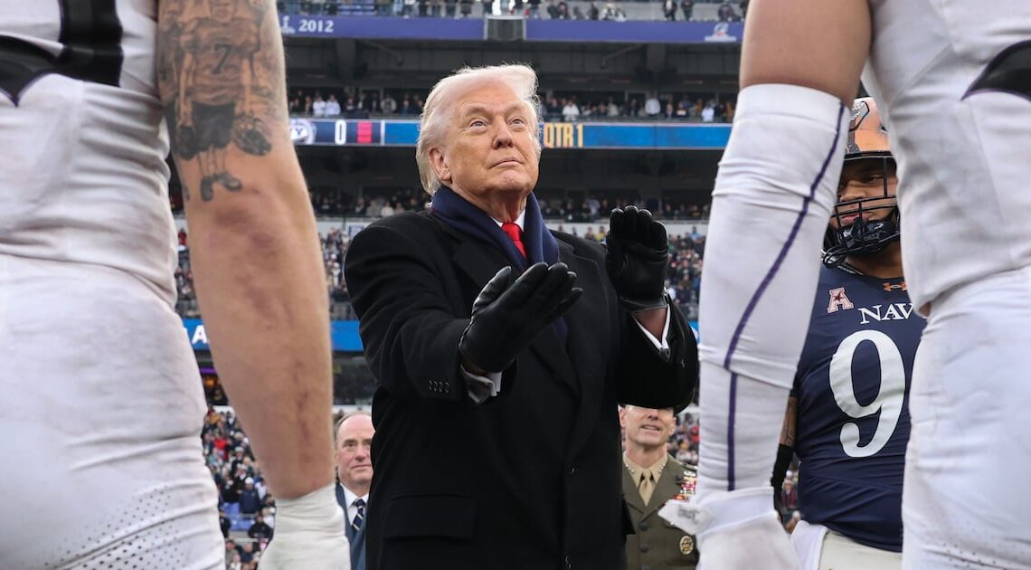 Trump,79, Stuns With Inability to Flip a Coin: ‘Worst in History’