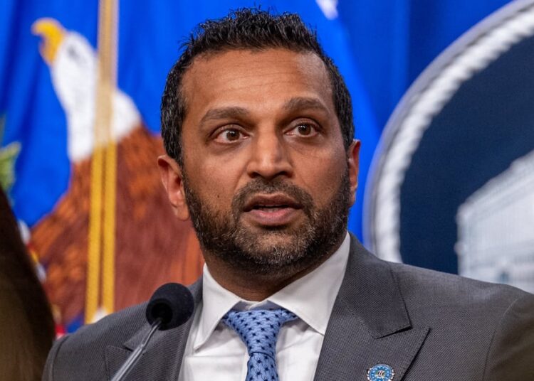 Kash Patel Sued by FBI Agents Fired for Not Shooting Anybody