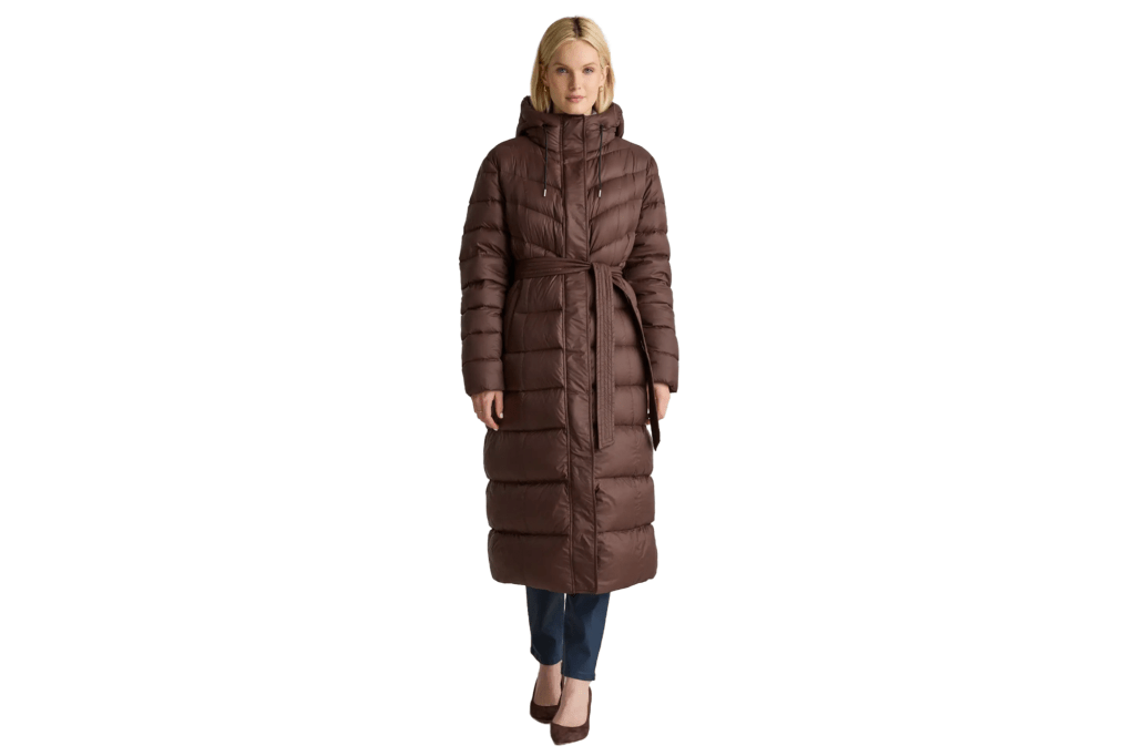 Quince Responsible Down Belted Puffer Maxi Coat